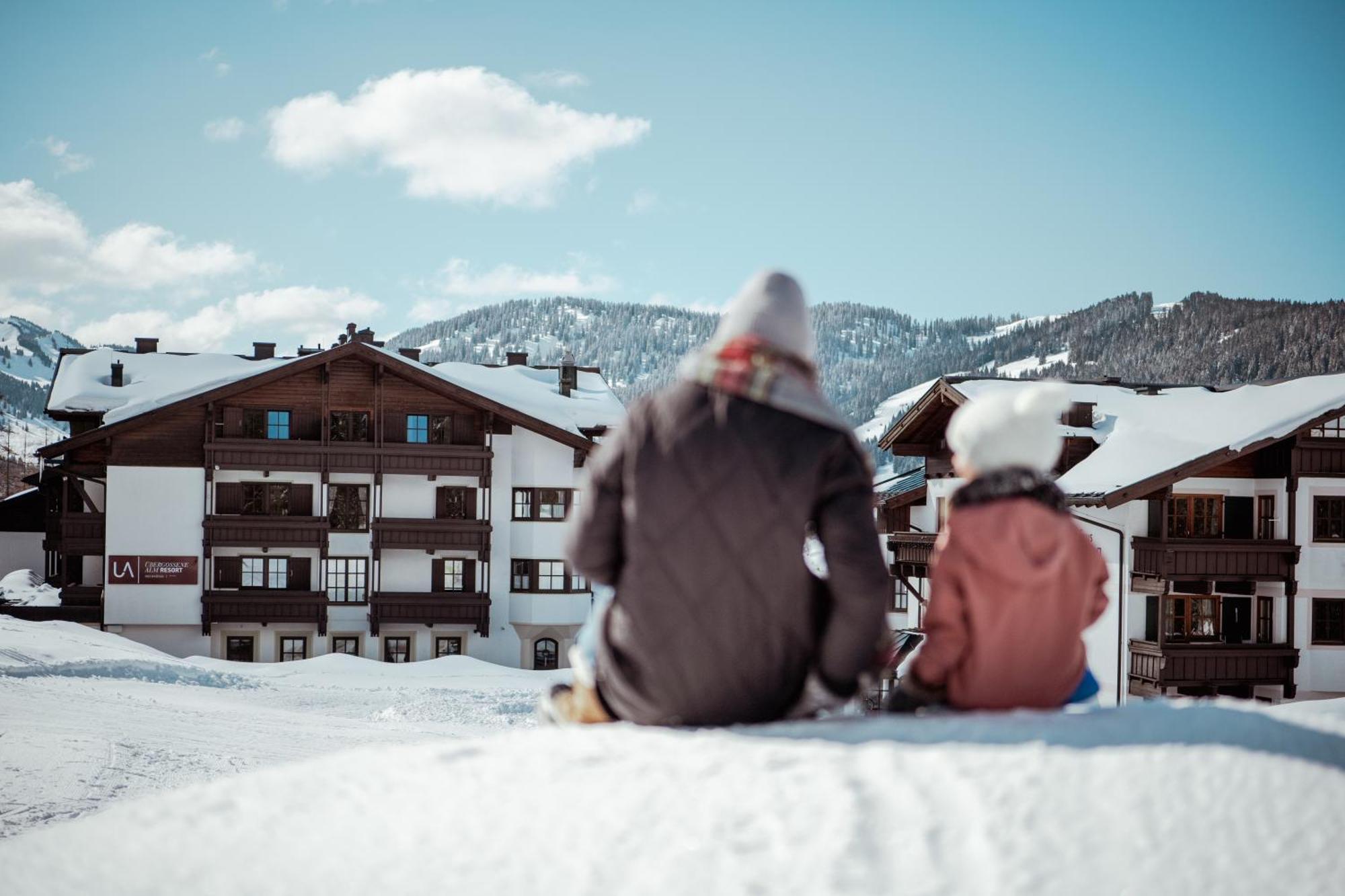 Uebergossene Alm Resort Dienten am Hochkönig Buitenkant foto