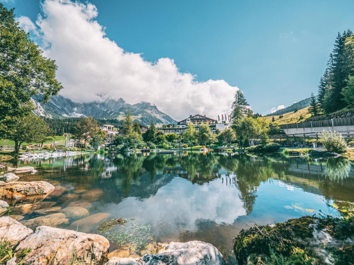 Uebergossene Alm Resort Dienten am Hochkönig Buitenkant foto
